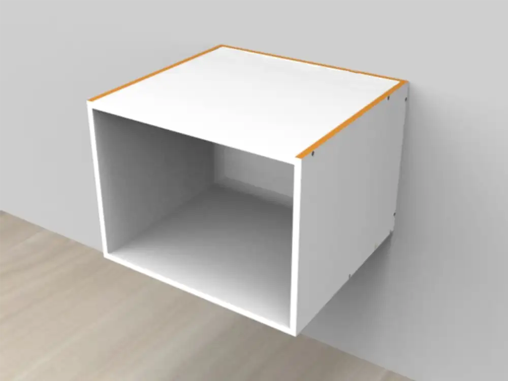 Base Appliances Microwave Box Cabinet - Photo 1